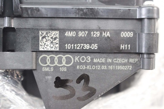 AUDI A4 MANETKI + TAŚMA AIR BAG 4M0907129HA 4M0907129HA 4M0907129HA 4M0907129HA 4M0907129 przełączniki kierownicy moduł manetka