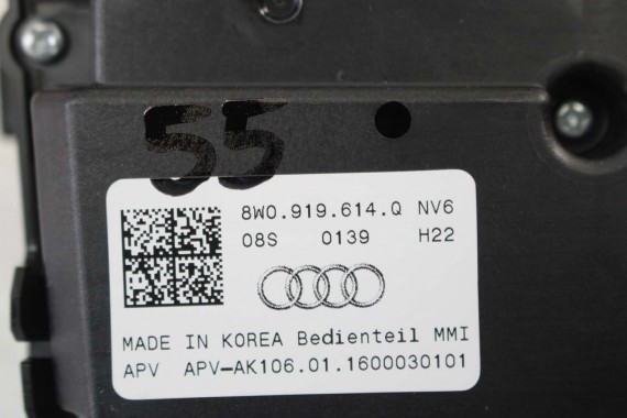 AUDI A4 A5 PANEL MMI GAŁKA STEROWANIA MMI 3G+ 8W0919614Q 8W0919614Q 8W0 919 614 Q 8W 8W0919614Q 8W0919614G 8W0919614Q 8W0919614G