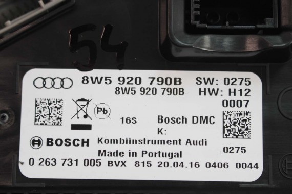 AUDI A4 A5 ZEGARY LICZNIKI zegar 8W5920790B Virtual Cockpit 8W5920790B 8W5920790B 8W5920790B 8W5920790B 8W5920790B 8W5 920 790 B