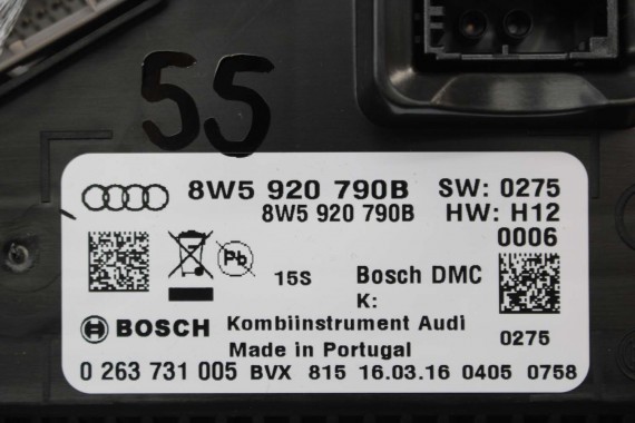 AUDI A4 A5 ZEGARY LICZNIKI zegar 8W5920790B Virtual Cockpit 8W5920790B 8W5920790B 8W5920790B 8W5920790B 8W5920790B 8W5 920 790 B