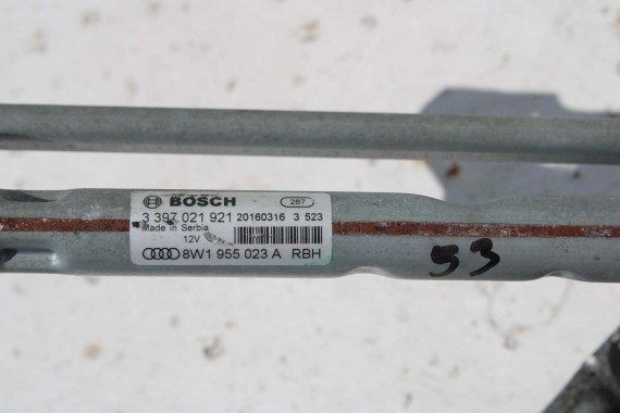 AUDI A4 MECHANIZM WYCIERACZEK 8W1955119 silniczek 8W1955023 8W1 955 119 8W1955023A 8W1 955 023 8W1955023B podstawa 8W 8W1955119A