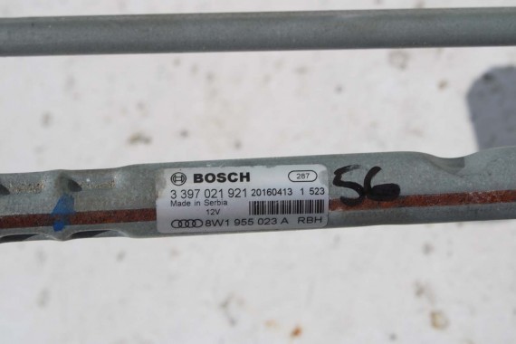AUDI A4 MECHANIZM WYCIERACZEK 8W1955119 silniczek 8W1955023 8W1 955 119 8W1955023A 8W1 955 023 8W1955023B podstawa 8W 8W1955119A