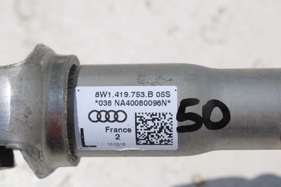 AUDI A4 A5 8W Wałek kierowniczy pośredni 8W1419753B drążek krzyżak kierowniczej 8W1419753C 8W1419753B 8W1419753C 8W1419753B F5