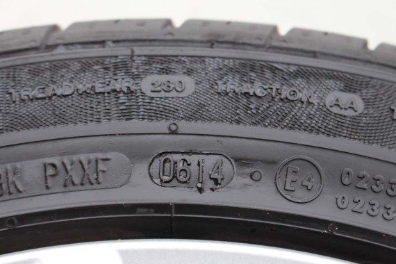 VW POLO FELGI 16 6C0601025A OPONY LATO KOŁA 6C FELGA OPONA 6C0601025H 7J*16H2 ET46 Dunlop SP Sport Maxx 215/45/16 86H 6C0601025A