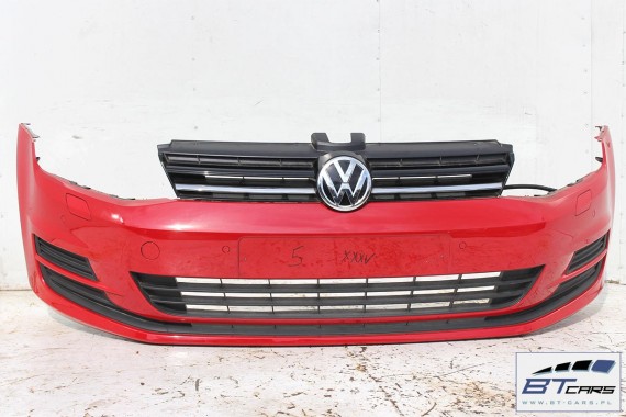 VW GOLF 7 VII PRZÓD maska błotniki zderzak pas przedni wzmocnienie błotnik LY3D Kolor: czerwony tornado 5G