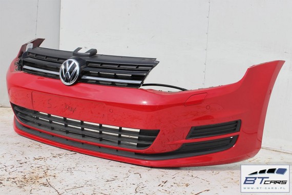 VW GOLF 7 VII PRZÓD maska błotniki zderzak pas przedni wzmocnienie błotnik LY3D Kolor: czerwony tornado 5G