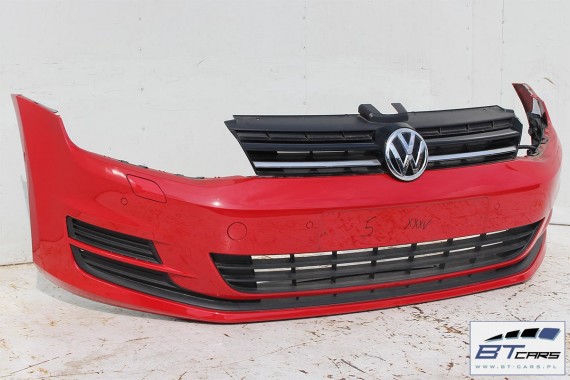 VW GOLF 7 VII PRZÓD maska błotniki zderzak pas przedni wzmocnienie błotnik LY3D Kolor: czerwony tornado 5G