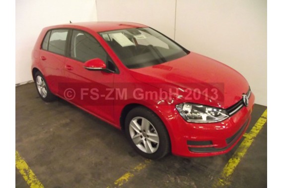 VW GOLF 7 VII PRZÓD maska błotniki zderzak pas przedni wzmocnienie błotnik LY3D Kolor: czerwony tornado 5G
