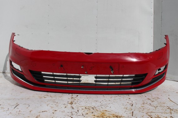 VW GOLF 7 VII PRZÓD maska błotniki zderzak pas przedni wzmocnienie błotnik LY3D Kolor: czerwony tornado 5G
