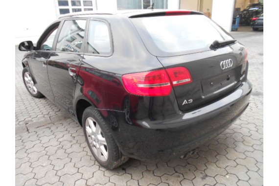 AUDI A3 SPORTBACK FOTELE KOMPLET FOTELI siedzeń siedzenia fotel tapicerka skóra kolor czarny 8P 8P4 czarna