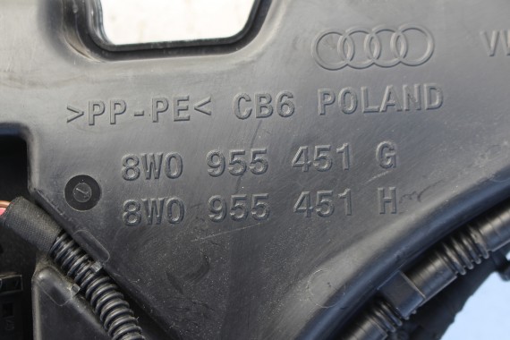 AUDI A4 ZBIORNIK PŁYNU SPRYSKIWACZY 8W0955451H 8W0955453H 8W0955453K 8W0 955 451 H 8W0955453J B9 7M0919376 6R0955681 1K6955651