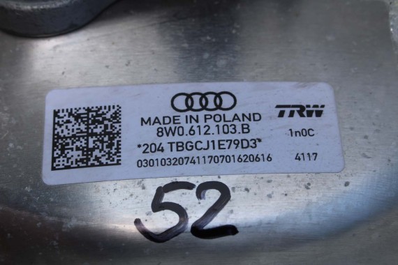 AUDI A4 A5 SERWO 8W0612103B + POMPA HAMULCOWA hamulca z pompą VwAG 8W0611021 8W0611301 8W00612107 8W B9 F5 8W0612103K 8W00612107