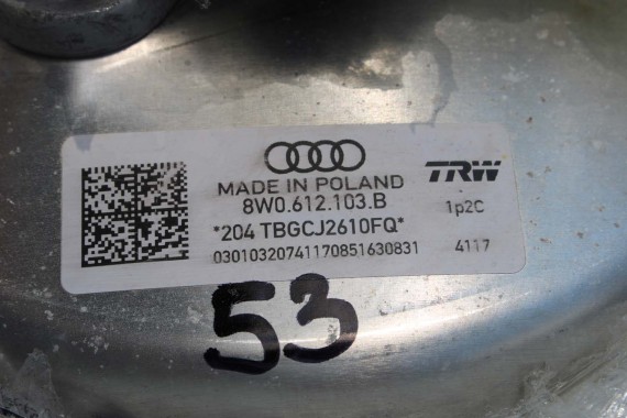 AUDI A4 A5 SERWO 8W0612103B + POMPA HAMULCOWA hamulca z pompą VwAG 8W0611021 8W0611301 8W00612107 8W B9 F5 8W0612103K 8W00612107