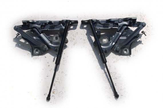 AUDI A4 ZAWIAS MASKI 8W0823301E 8W0823302E 8W0 823 301 E 8W B9 przód przedni 2 szt. 8W0823301C 8W0823302C 8W0823301E 8W0823302E