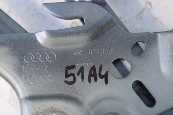 AUDI A4 ZAWIAS MASKI 8W0823301E 8W0823302E 8W0 823 301 E 8W B9 przód przedni 2 szt. 8W0823301C 8W0823302C 8W0823301E 8W0823302E