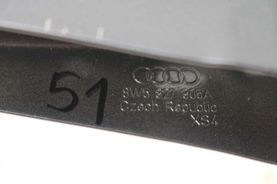 AUDI A4 SEDAN ZAWIAS KLAPY 8W5827305A 8W5827306A 8W0 827 305 8W B9 2 szt. 8W5827305A 8W5827306A 8W5827301A 8W5827302A BAGAŻNIKA