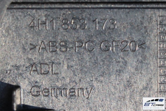 AUDI A8 LISTWY OZDOBNE KONSOLI 4H1853173 4H1853174 4H1853173B 4H1853174B 4H1853173D 4H1853174D 4H1853173E 4H1853174E 4H1853173F