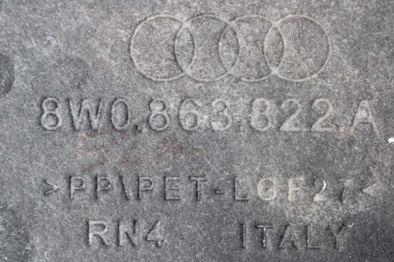 AUDI A4 A5 OSŁONA POD SILNIK 8W0863821B 8W0863822A skrzynię 8W0863821B 8W0863822A 8W F5 8W0863821 8W0863822 8W0863821 8W0863822