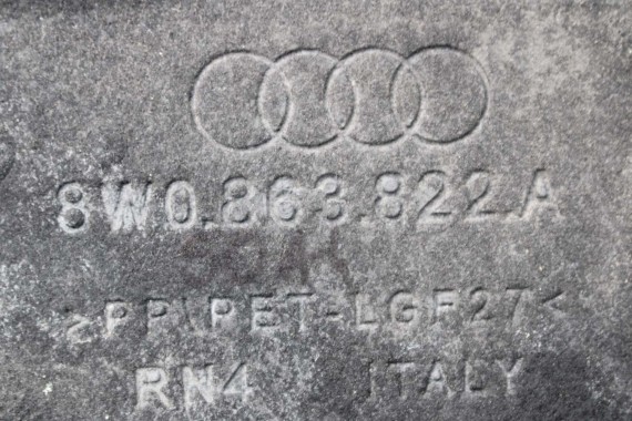 AUDI A4 A5 OSŁONA POD SILNIK 8W0863821B 8W0863822A skrzynię 8W0863821B 8W0863822A 8W F5 8W0863821 8W0863822 8W0863821 8W0863822