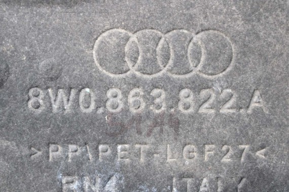 AUDI A4 A5 OSŁONA POD SILNIK 8W0863821B 8W0863822A skrzynię 8W0863821B 8W0863822A 8W F5 8W0863821 8W0863822 8W0863821 8W0863822