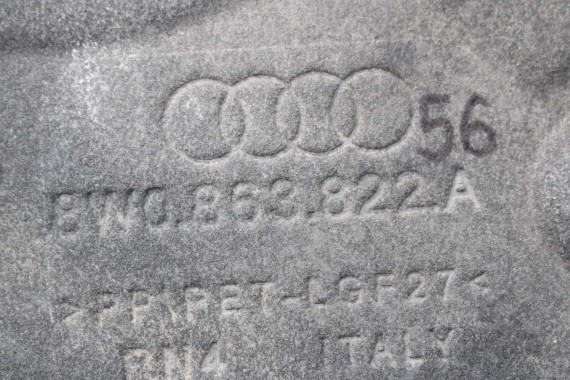 AUDI A4 A5 OSŁONA POD SILNIK 8W0863821B 8W0863822A skrzynię 8W0863821B 8W0863822A 8W F5 8W0863821 8W0863822 8W0863821 8W0863822