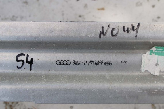 AUDI A4 A5 BELKA ZDERZAKA TYŁ 8W0807309 8W0807309A 8W0 807 309 8W B9 F5 wzmocnienie 8W0807309F 8W0807309G 8W0807309 8W0807309A