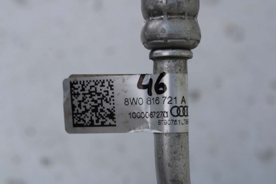 AUDI A4 A5 RURKA KLIMATYZACJI 8W0816721A 8W0816721BD KLIMY PRZEWÓD WĄŻ 8W b9 f5 8W0 816 721 A 8W0816721A 8W0816721BD 8W0816721A