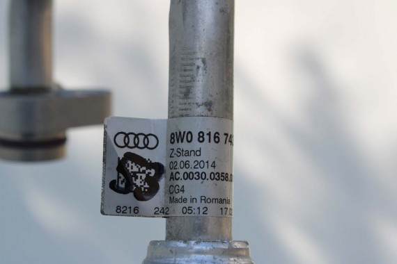 AUDI A4 RURKI KLIMATYZACJI KLIMY 8W 8W0816743A 8W0816738P 8W1820720F 8W1820740F 8W0816721A 8W0816741AJ 8W0816743BP 8W0816738Q b9
