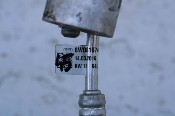 AUDI A4 RURKI KLIMATYZACJI KLIMY 8W 8W0816743A 8W0816738P 8W1820720F 8W1820740F 8W0816721A 8W0816741AJ 8W0816743BP 8W0816738Q b9