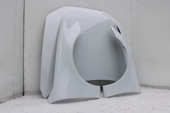 AUDI A6 4G LIFT PRZÓD maska błotniki zderzak pas przedni wzmocnienie FL 2015- 2Y LS9R Biały 4G0823029 4G0821101 4G0821102 2Y2Y