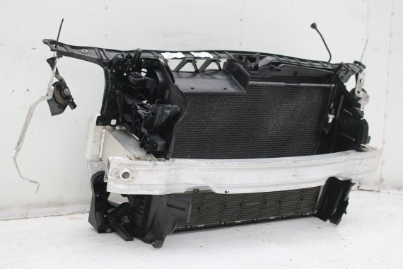 AUDI A6 4G LIFT PRZÓD maska błotniki zderzak pas przedni wzmocnienie FL 2015- 2Y LS9R Biały 4G0823029 4G0821101 4G0821102 2Y2Y