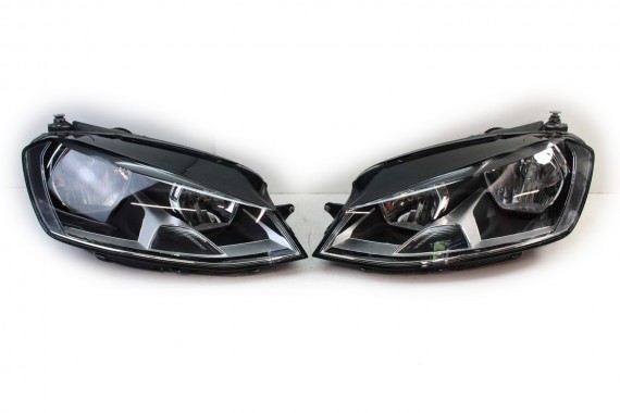 VW GOLF 7 VII LAMPA PRZEDNIA PRZÓD LAMPY 5G1941005 5G1941006 5G1941005E 5G1941006E 5G1941005 5G1941006 5G1941005 5G1941006 5G H7