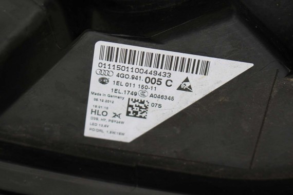 AUDI A6 4G C7 LAMPY PRZÓD przednia LAMPA Xenon LED 4G0941005C 4G0941006C przednie 4G0941043 4G0941044 4G0941005C 4G0941006C