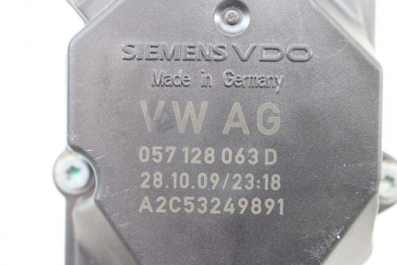 VW AUDI PRZEPUSTNICA 057128063D 057128063C 057128063G TFSi klapka nastawnik 057 128 063 D 057128063C 057128063D A2C53249891