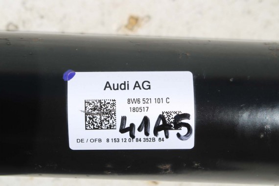 AUDI A5 S5 RS5 WAŁ KARDANA 8W6521101C 8W6521101G napęd 4*4 8W6 521 101 C 8W6521101C 8W6521101G 8W6521101C 8W6521101G 8W6521101C