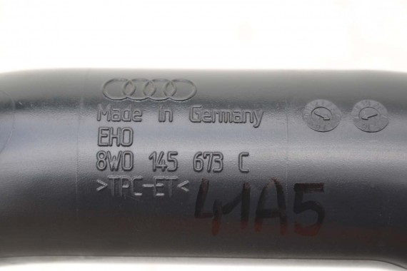 AUDI A4 A5 RURA INTERKULERA 8W0145673C 3.0 TFSi 8W0 145 673 C przewód intercoolera 8W F5 8W0145673AE 8W0145673C 8W0145673AQ