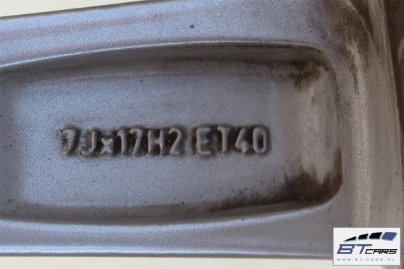 VW PASSAT B8 CC FELGI 17 cali OPONY LETNIE KOŁA felga 3G0601025D 7J*17H2 ET40 opona LATO Pirelli Cinturato P7 215/55/17 84V