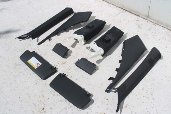 AUDI S5 F5 PODSUFITKA 8W6867506C TAPICERKA + słupki czarna 8W6867505C 8W6867233C 8W6867234C 8W6867243A 8W6867244A 8W6867287A V48