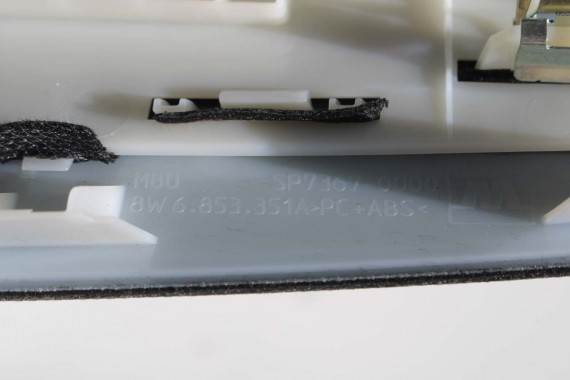 AUDI S5 F5 PODSUFITKA 8W6867506C TAPICERKA + słupki czarna 8W6867505C 8W6867233C 8W6867234C 8W6867243A 8W6867244A 8W6867287A V48