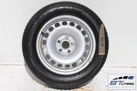 VW SHARAN TIGUAN Q3 FELGI STALOWE 16 KOŁA OPONY ZIMA felga 5N0601027B 6,5J*16H2 ET33 opona GOODYEAR ULTRAGr/p 7 205/60/16 96H