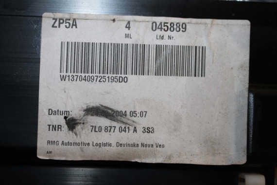 VW TOUAREG SZYBERDACH DACH SZYBER 7L6877041 7L6877055 7L 7L6877049 7L6877049 8D0959591C 7L6959591 7L6877041H 7L6877041 7L6877041