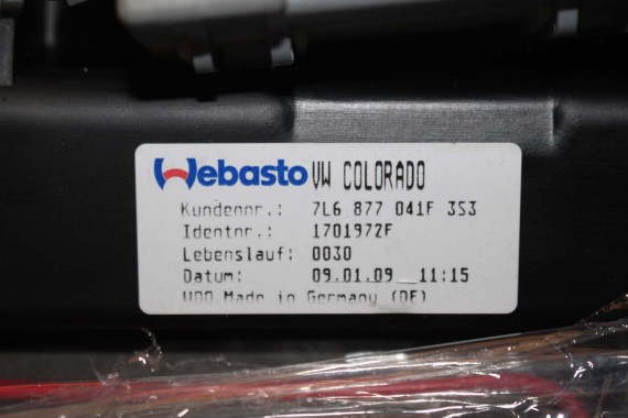 VW TOUAREG SZYBERDACH DACH SZYBER 7L6877041 7L6877055 7L 7L6877049 7L6877049 8D0959591C 7L6959591 7L6877041H 7L6877041 7L6877041