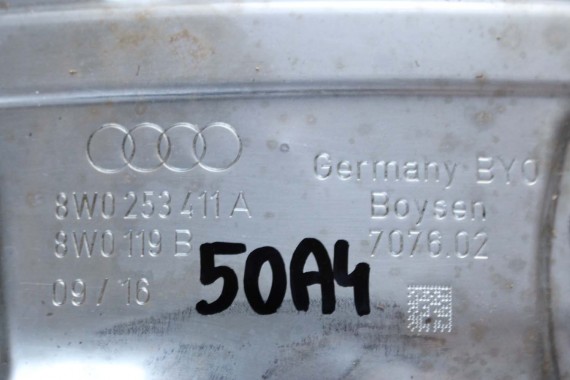 AUDI A4 A5 WYDECH TŁUMIK 8W0253411A 8W5253611 2.0 TFSi benzyna 8W F5 b9 środkowy 8W5253611 8W5253612 8W0253411A 8W0253611 QBK