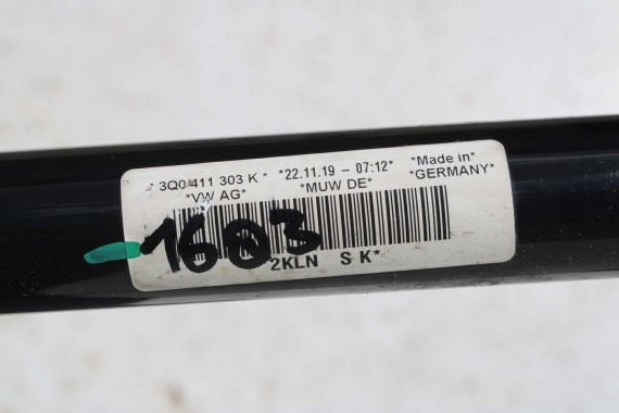AUDI Q3 VW DRĄŻEK STABILIZATORA 3Q0411303K DRĄŻEK PRZÓD PRZEDNI STABILIZATOR 3Q0 411 303 K 3Q0411303K 3Q0411303K 3Q0411303K