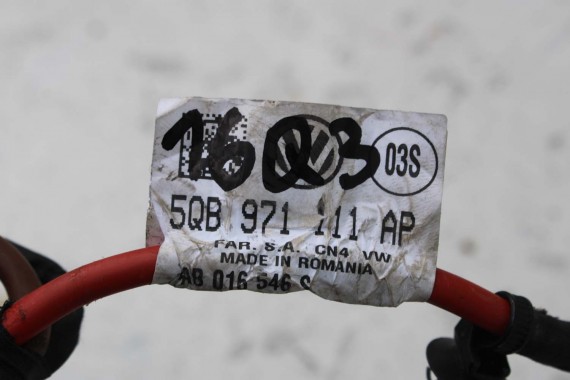 VW AUDI Q3WIĄZKA WSPOMAGANIA 5QB971111AP 5QB 971 111 AP 5QB971111APUKŁADU KIEROWANIA 5QB971111AP WIĄZKI