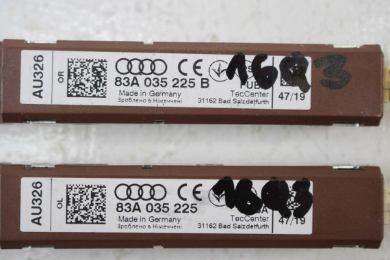 AUDI Q3 WZMACNIACZ ANTENOWY ANTENY 83A035225 83A035225B 83A 035 225 B 83A 035 225 moduł 83A035225 83A035225B 83A035225 83A035225