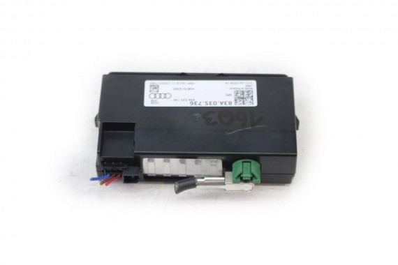 AUDI RSQ3 Q3 PORT USB PRZYŁĄCZE AUX 83A035736 83A 035 736 83A F3 PANEL GNIAZDO USBC - c WEJŚCIE 83A035736 83A035736  83A035736