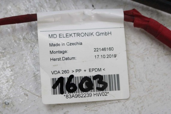 AUDI Q3 OTWIERANIE KLAPY NOGĄ 3G0962243D BAGAŻNIKA 3G0962243C 3G0 962 243 RSQ3 STEROWNIK OTWIERANIA POKRYWY TYLNEJ VW 3G0962243D