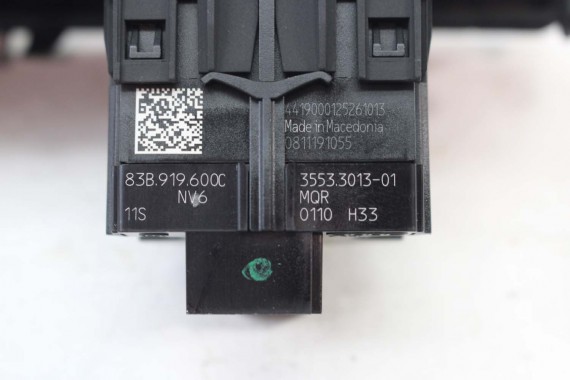 AUDI Q3 GAŁKA STEROWANIA MMI 83B919600C 83B919600C panel 8W PANEL PRZEŁĄCZNIK RADIA PRZYCISK POTENCJOMETR 83B919600B 83B863263