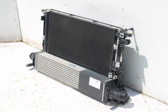 AUDI A4 A5 8W CHŁODNICE + WENTYLATOR 8W0121251K 8W0145805N 8W0959455 8W0121003A 8W0816411C B9 8W0121003C 8W0959455J 8W0959455AC
